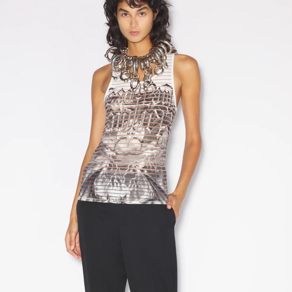 Jean Paul Gaultier The Black Diablo Tank Top